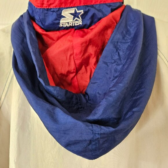 Starter Olympics Team USA Jacket Mens Sz L Pullover Half Zip 1996 Atlanta Flag - Picture 6 of 11